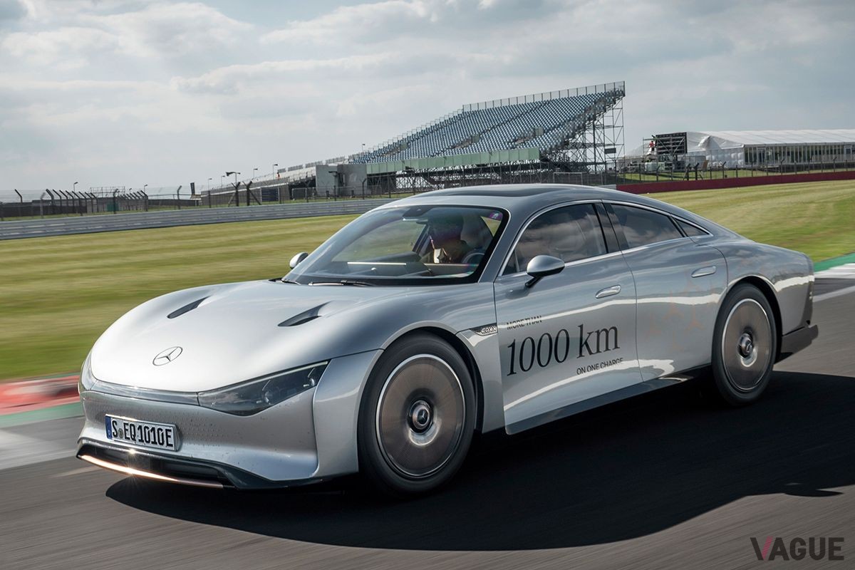1充電での航続距離1202kmを達成したメルセデス・ベンツ「ヴィジョンEQXX」