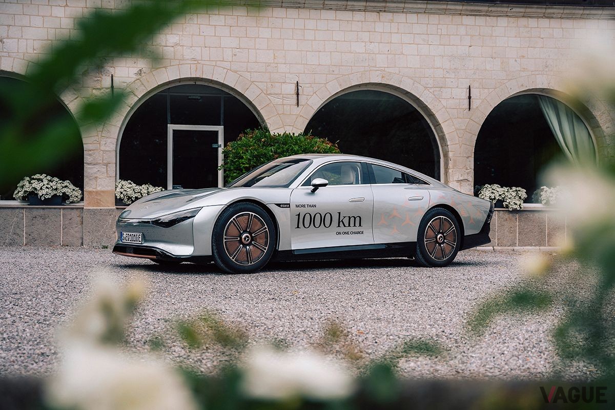 1充電での航続距離1202kmを達成したメルセデス・ベンツ「ヴィジョンEQXX」