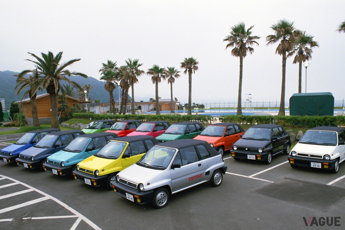 ホンダ「シティ・カブリオレ」の全12色のボディカラー