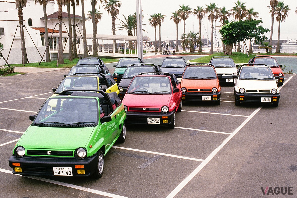 ホンダ「シティ・カブリオレ」の全12色のボディカラー