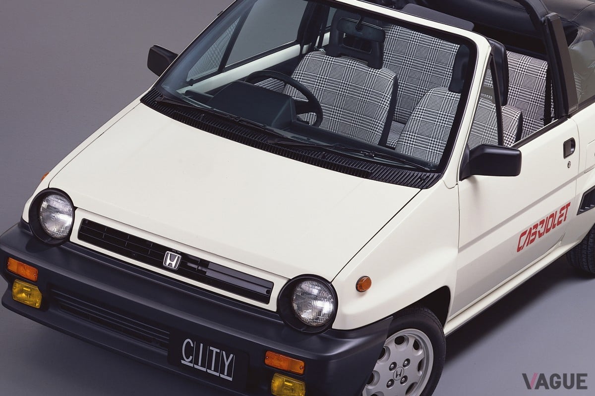 38年前の今日、1984年7月4日に発表されたホンダ「シティ・カブリオレ」