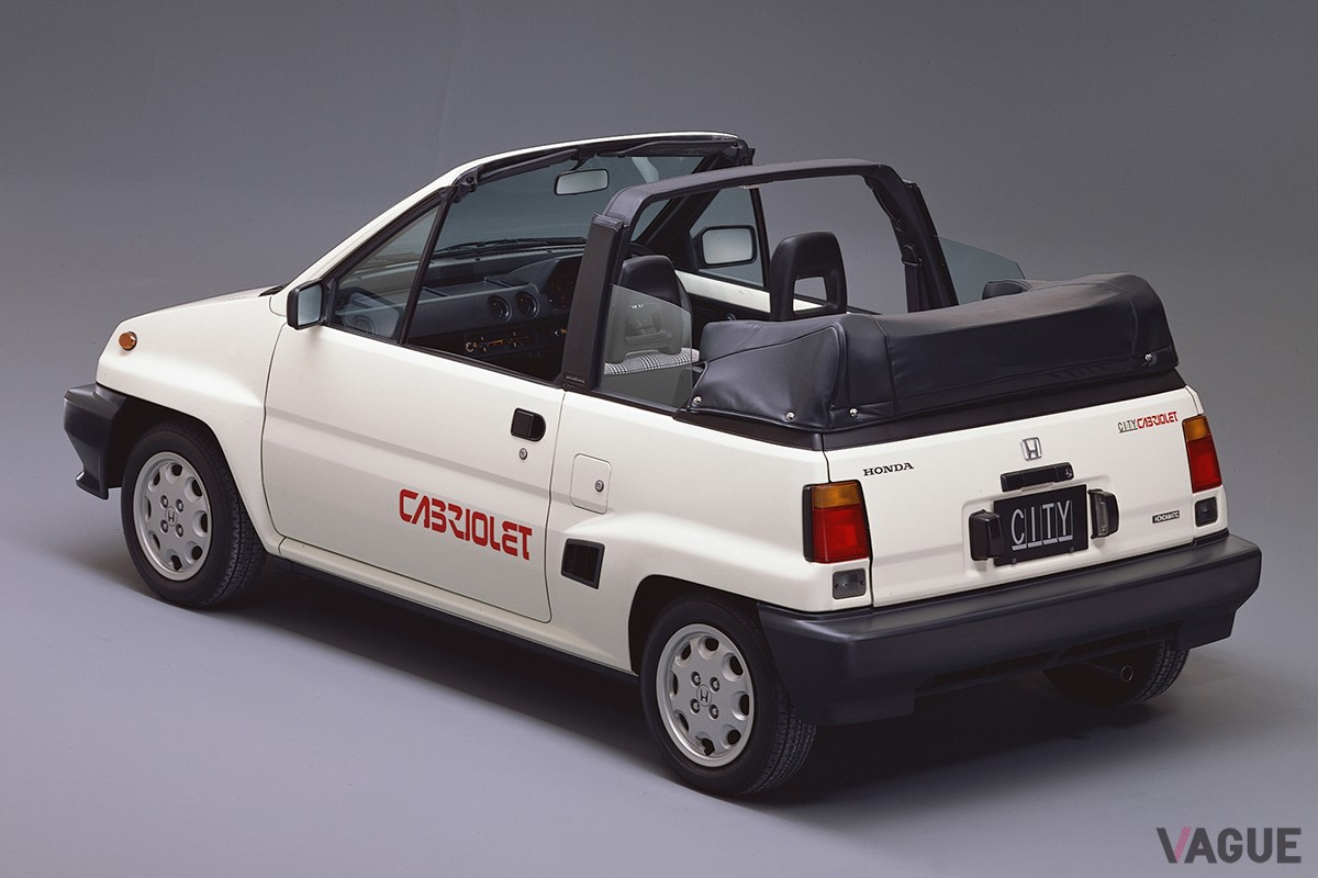 38年前の今日、1984年7月4日に発表されたホンダ「シティ・カブリオレ」