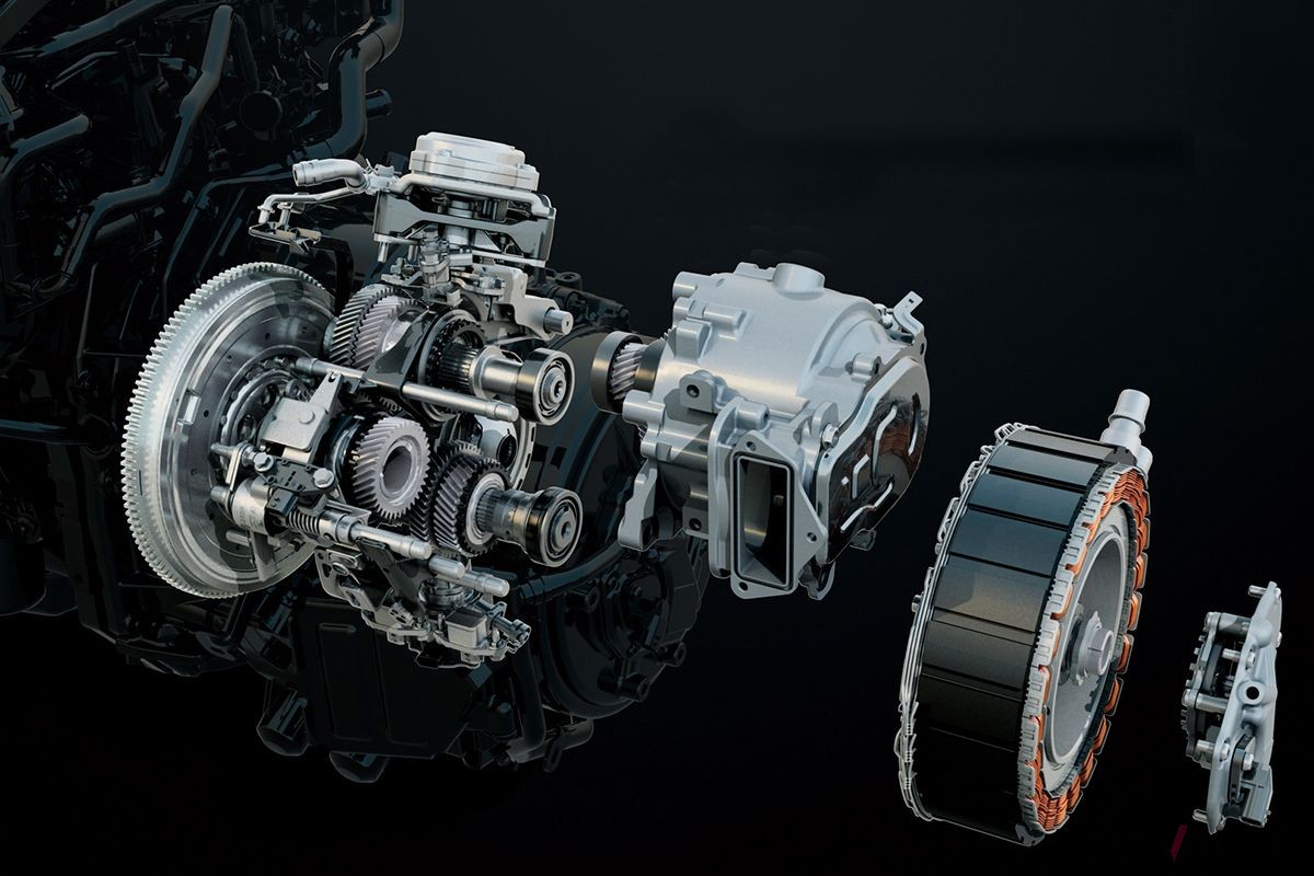 ルノー「ルーテシアE-TECHハイブリッド」のドッグクラッチマルチモードAT