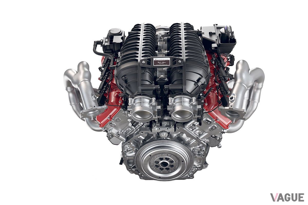 シボレー新型「コルベットZ06」のエンジン