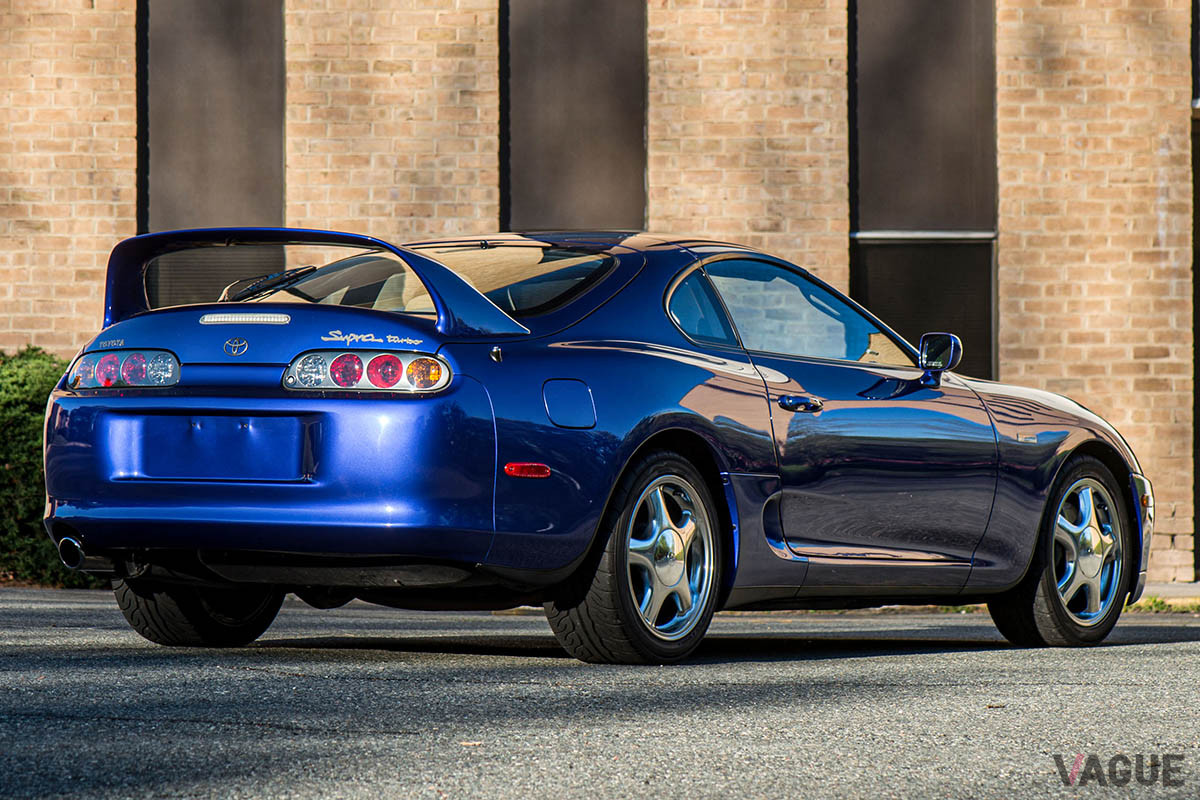 およそ840万円で落札されたトヨタ「スープラ ターボ15周年記念モデル」（C）2021 Courtesy of RM Sotheby's