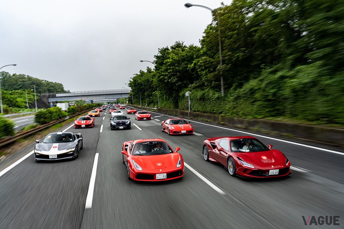 各地から愛車でレーシングデイズ会場に集結するラリー「Road to Suzuka」