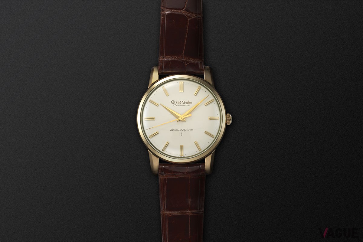 優美なフォルムをもつ初代グランドセイコー（1960年）
