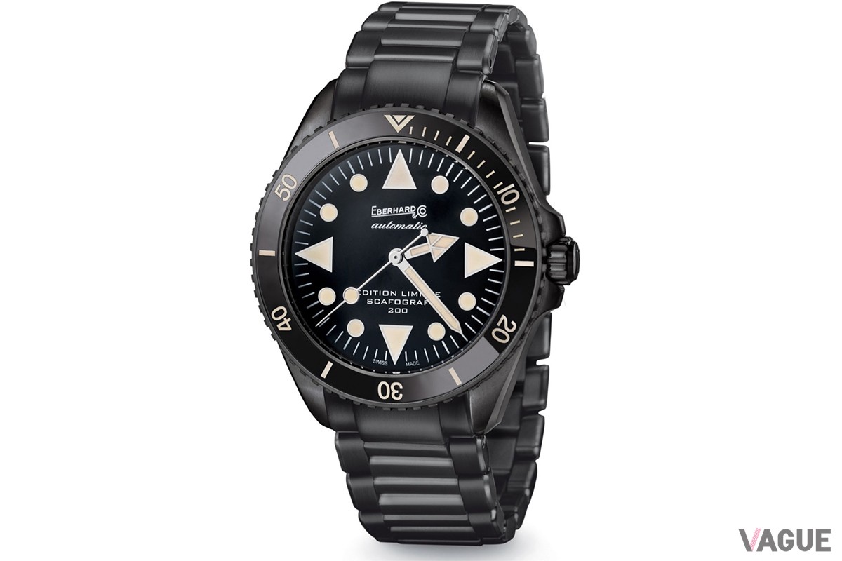 ステンレスブレスレットの重厚感が存在感を主張する「Ref.41011.01 CA」