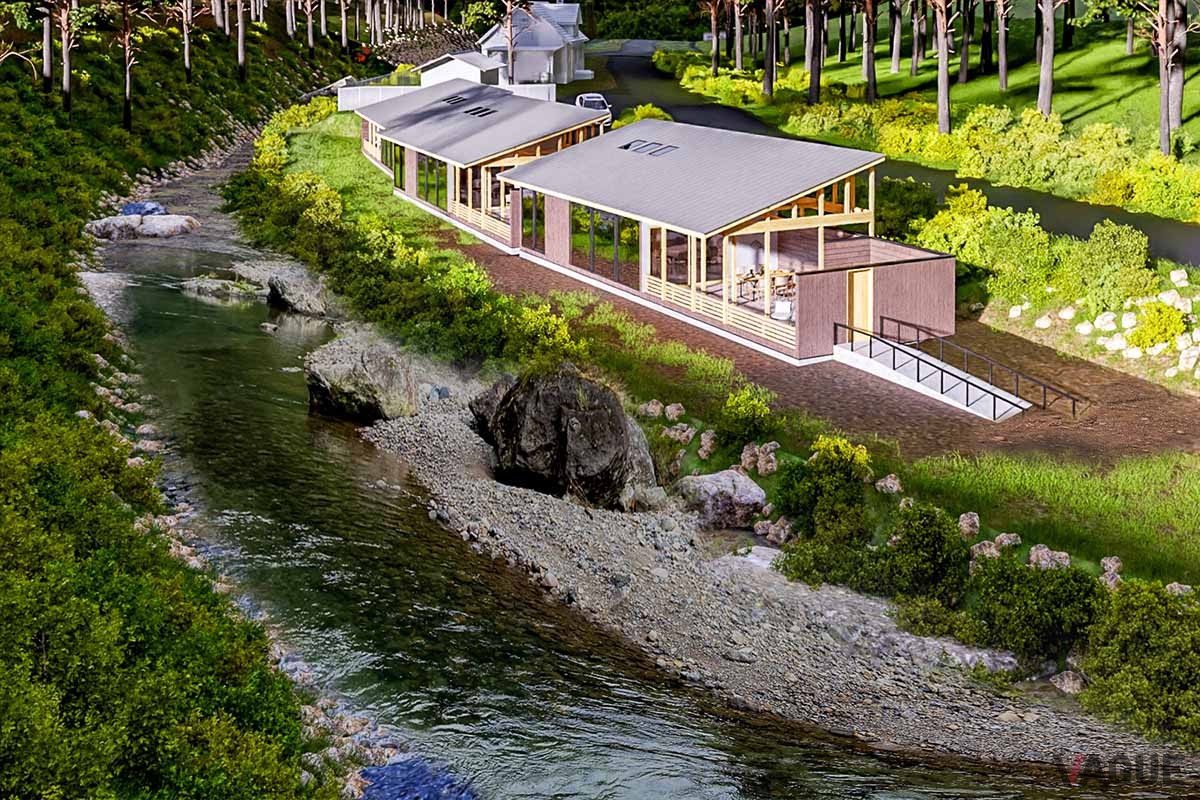 美しい清流に面した絶好のロケーションに開業したリバーサイドグランピング施設「RETOUR KYOTO〜ルトゥール京都〜」