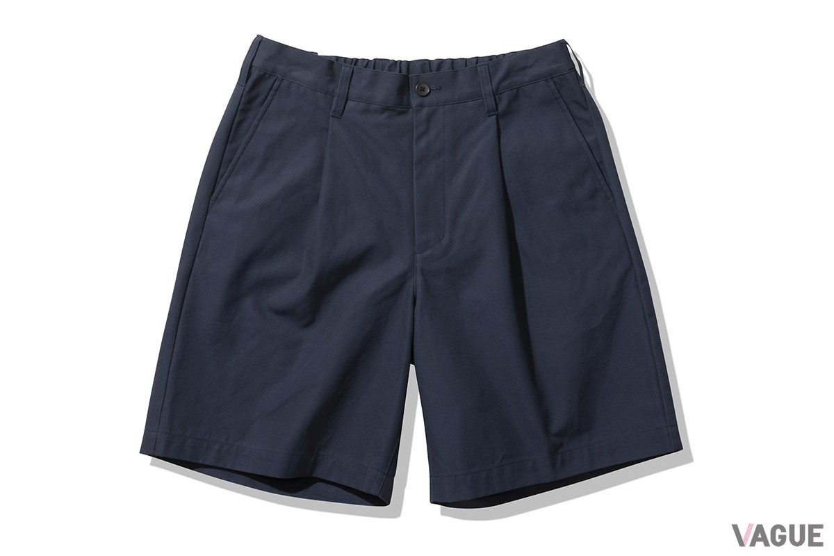 初夏の海にマッチする「Nautisk Shorts」。ヒップをゆったりさせることで元気に動ける。オーガニックコットン製で腿に裾が触れても痛くない