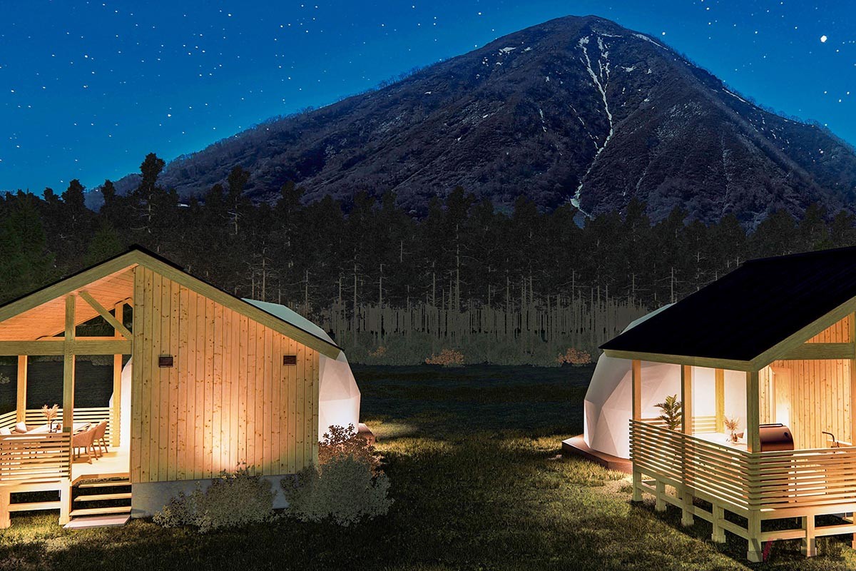 新施設が誕生したのは、標高400mの高原で夏でも涼しく、避暑地としても人気のエリア