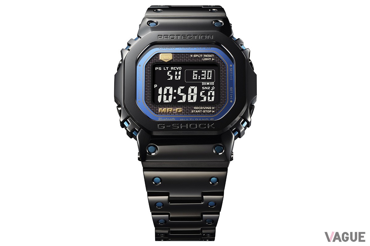 マットブラック×メタリックブルーが生み出す新鮮な表情