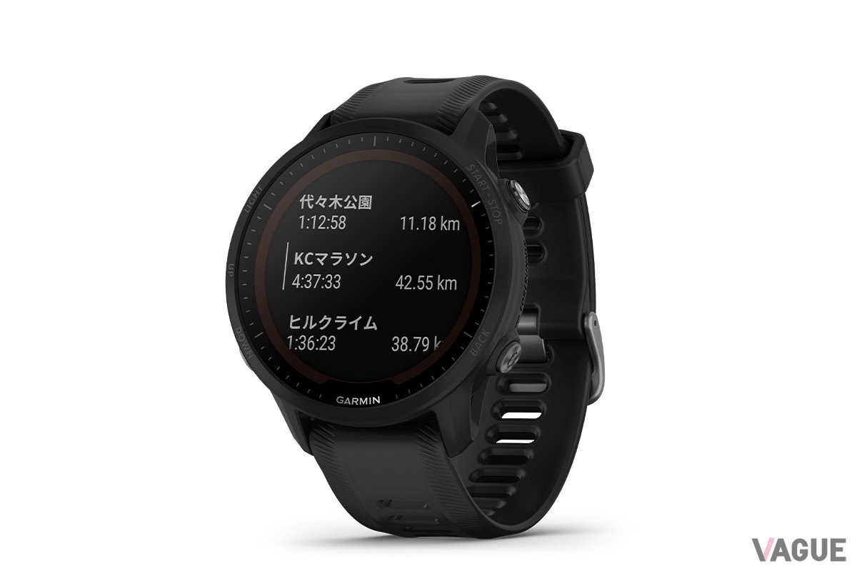 過去に参加したレースの記録の管理もこれ1台でOK