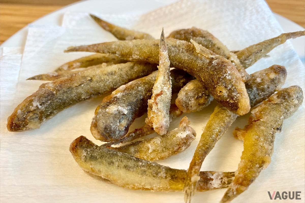 ハゼは食べるのも楽しみなターゲット。小型は唐揚げ、大型なら天ぷらにすると美味