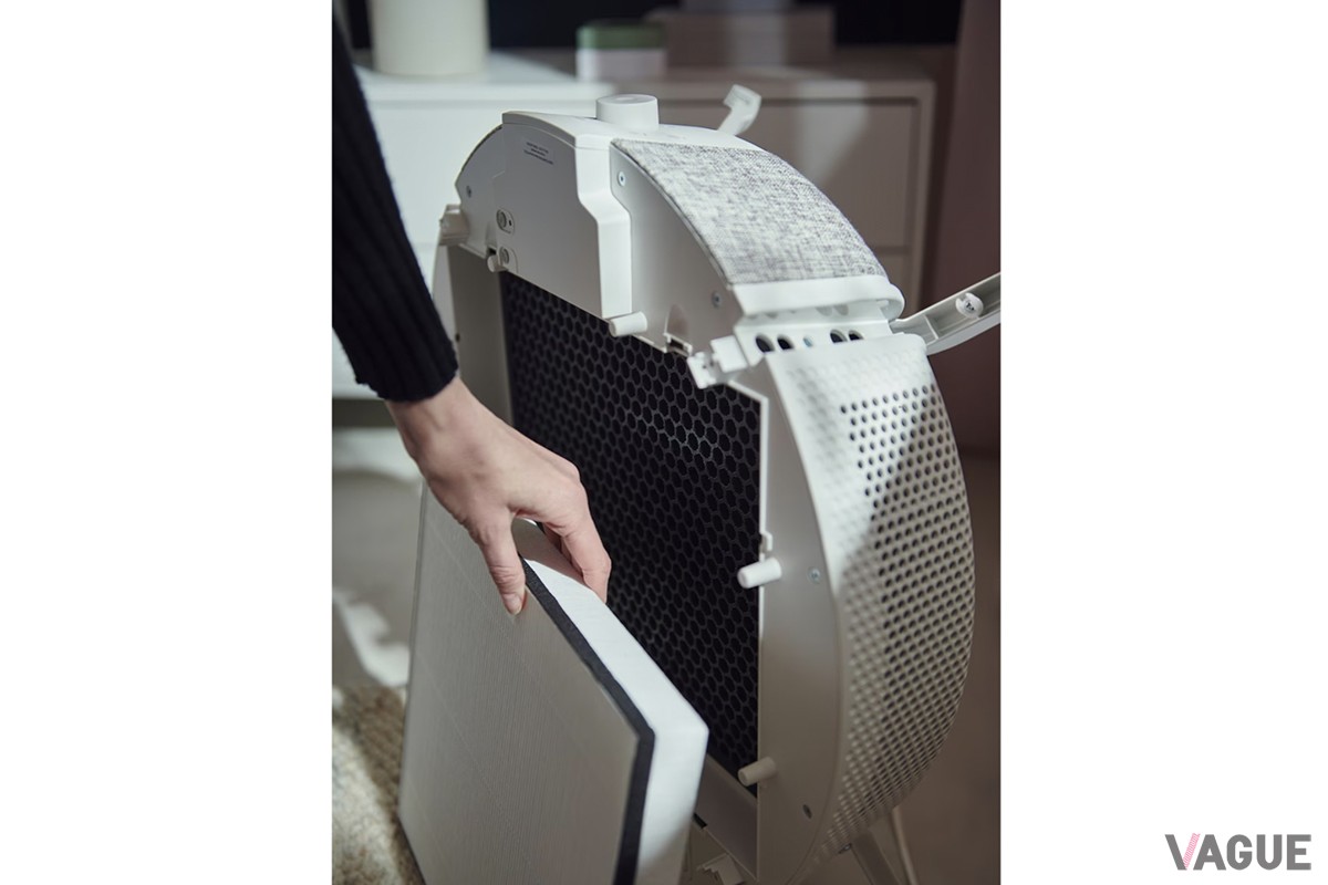 イケアが培ってきたホームファニッシングの知識が存分に活かされた、機能的でスタイリッシュな「STARKVIND空気清浄機」“フロアスタンド型”