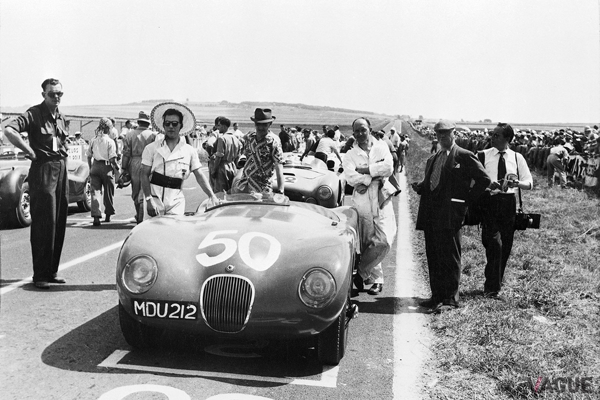 1950年代当時のジャガー「Cタイプ」