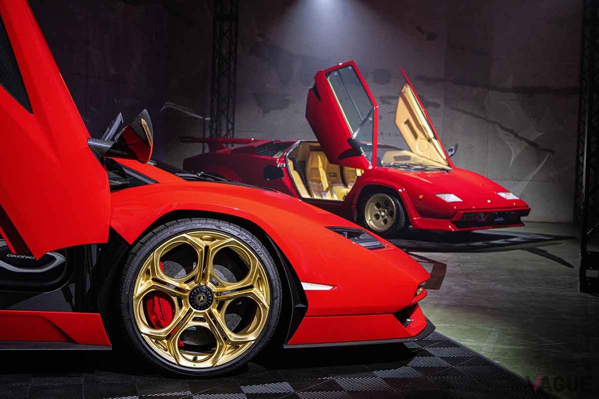 2022年6月に日本でも初公開されたランボルギーニ新型「カウンタック LPI800−4」