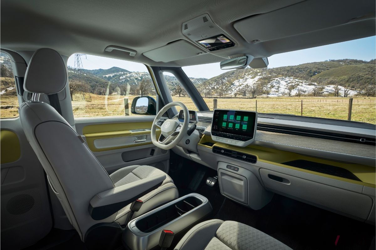VW「ID.バズ」のインテリア