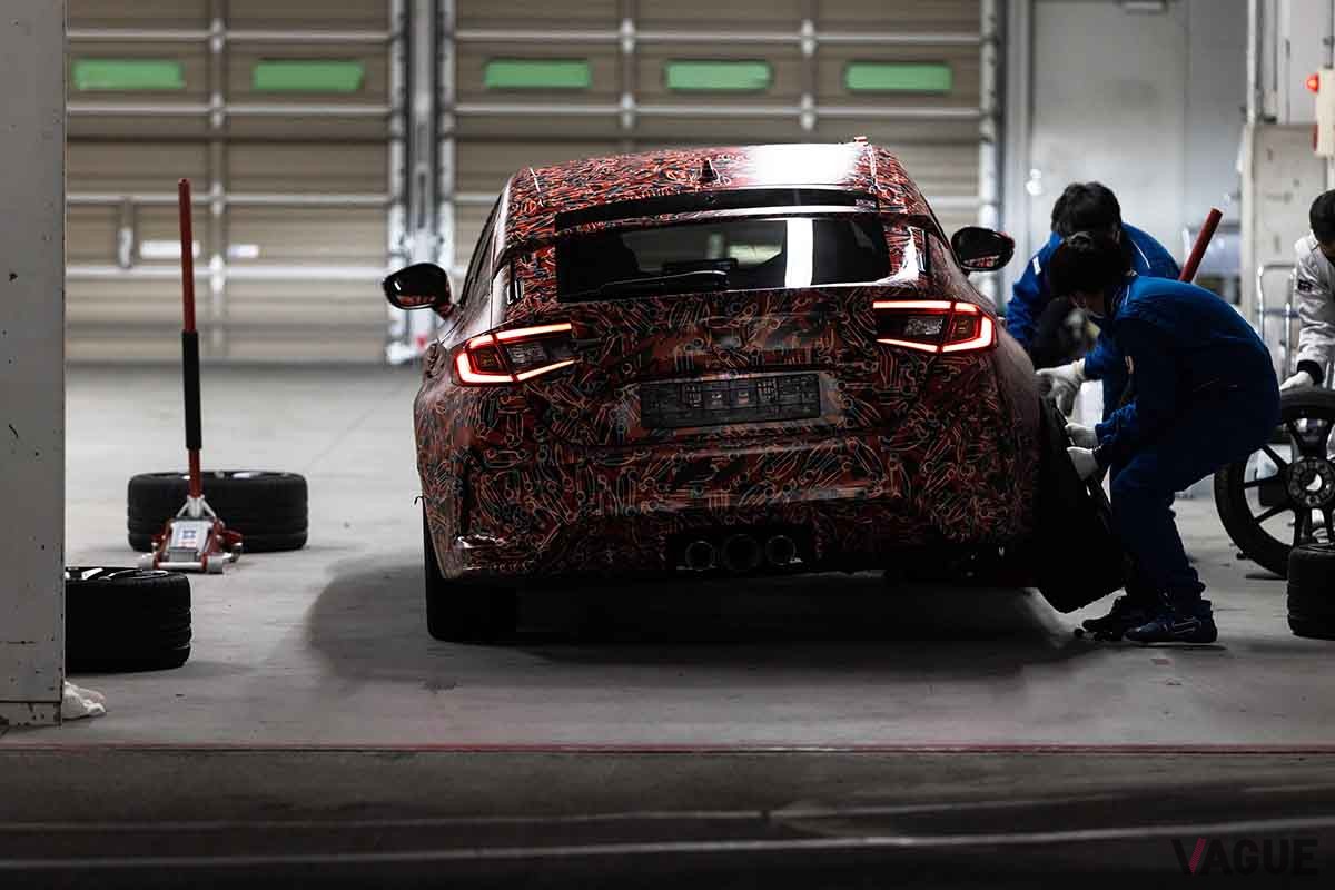 ホンダ新型「シビックタイプR」プロトタイプ