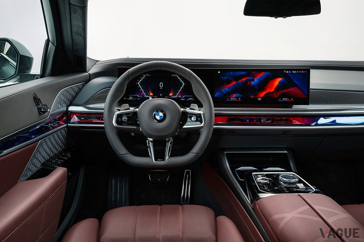 BMW新型「7シリーズ」のインパネ