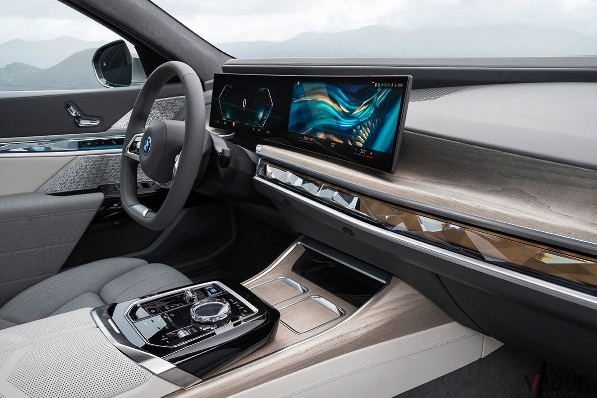 BMW新型「7シリーズ」のインテリア