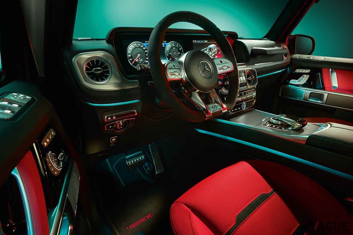 メルセデスAMG「G63エディション55」のインテリア