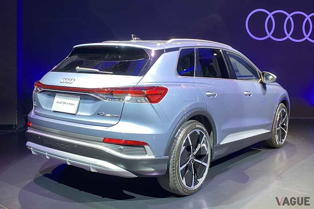 2022年1月17日に発表されたアウディ「Q4 e-tron／Q4スポーツバック e-tron」