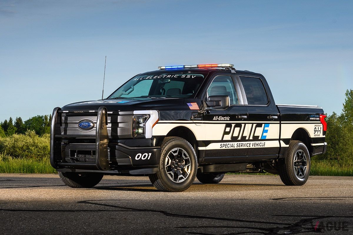 米国で登場した警察車両、フォード「F−150ライトニング プロSSV」