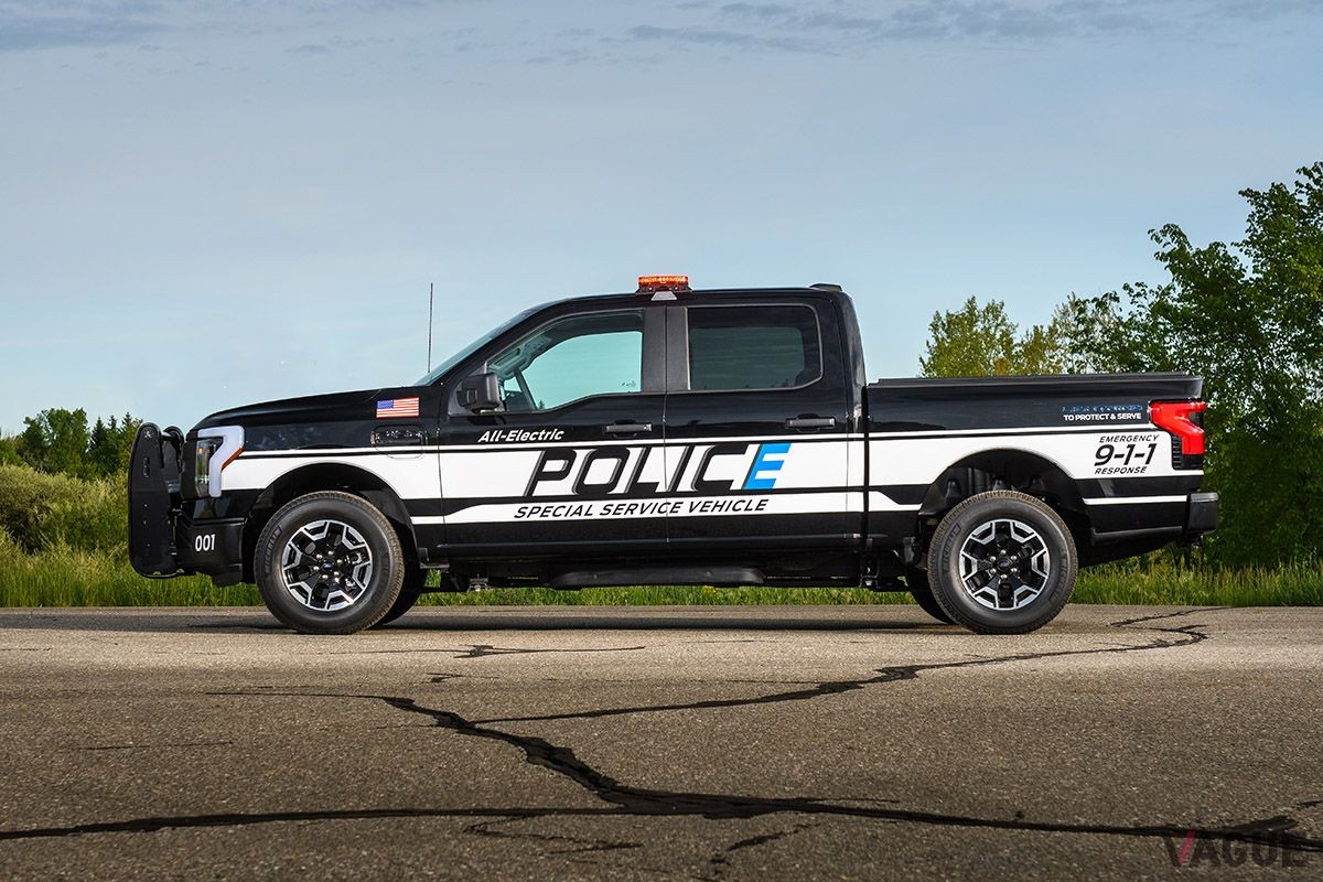 米国で登場した警察車両、フォード「F−150ライトニング プロSSV」