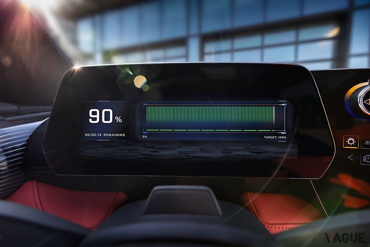 シボレー新型「ブレイザーEV」のインテリア