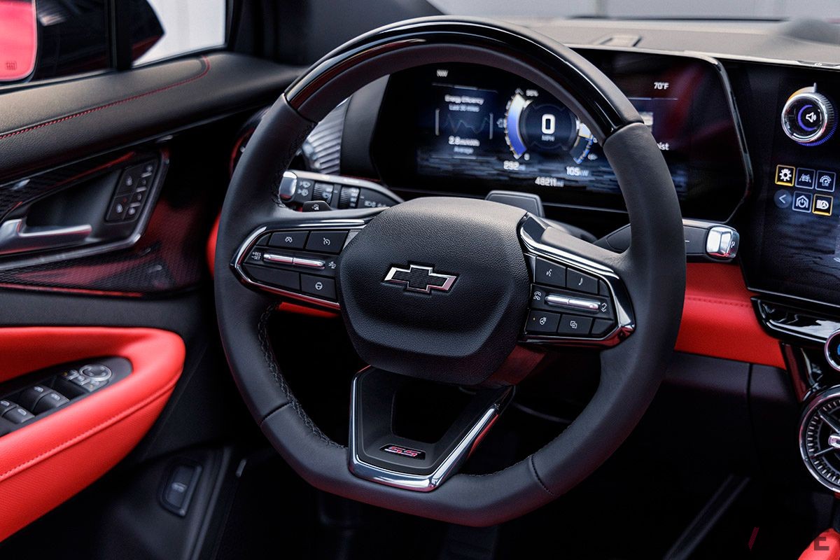シボレー新型「ブレイザーEV」のインテリア