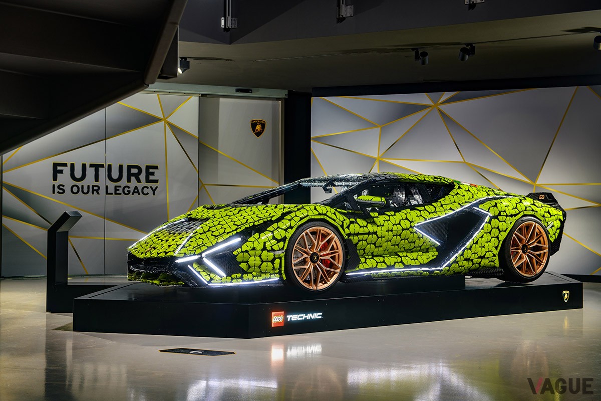 40万個以上のレゴブロックで作られた1：1スケールのランボルギーニ「シアン・FKP37」