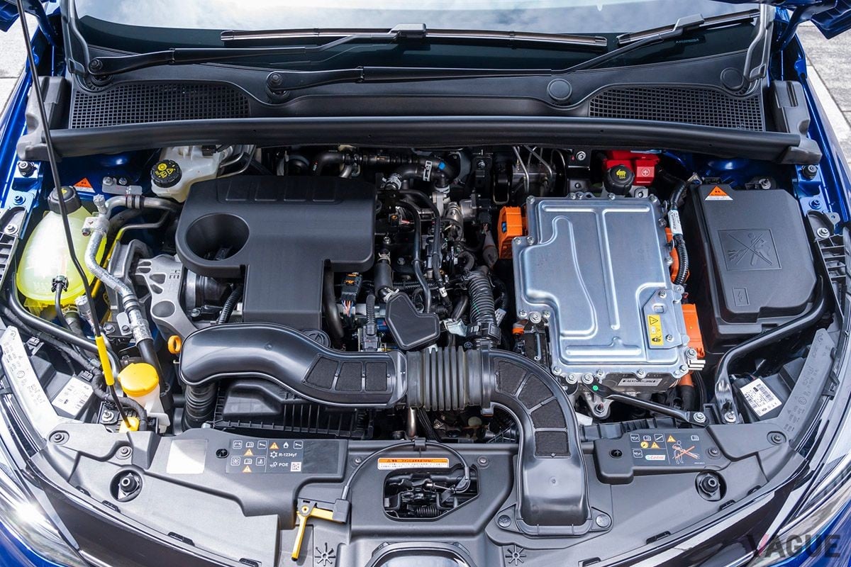 ルノー「ルーテシア E-TECHハイブリッド」のパワートレイン