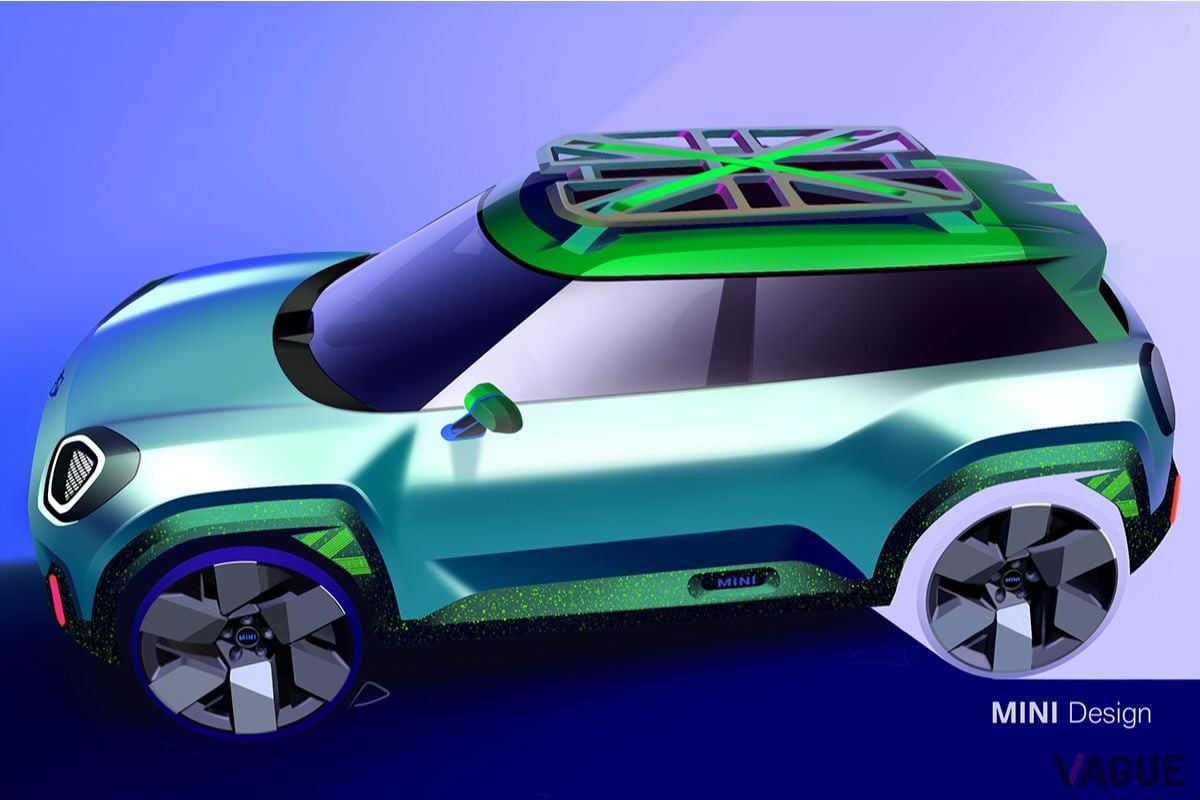 2022年に世界初公開された「ミニ・コンセプト・エースマン」のデザイン画