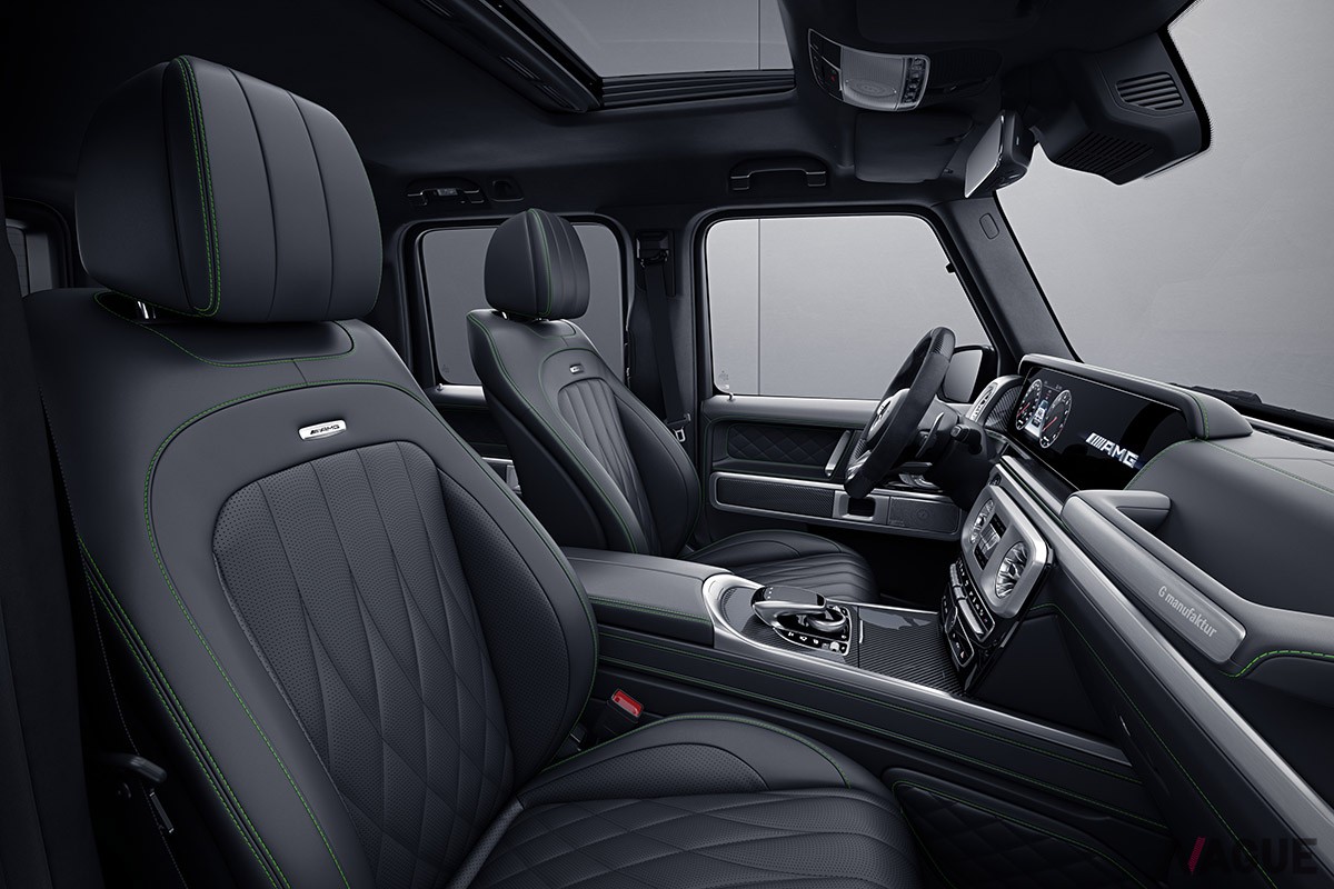 メルセデスAMGの特別仕様車「G63 マグノ・ヒーローエディション」のインテリア