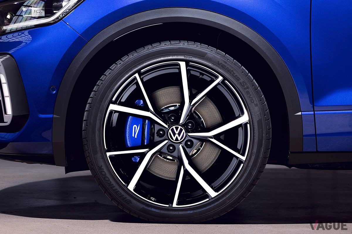 まもなく日本で発表される予定のVW新型「TロックR」のタイヤ