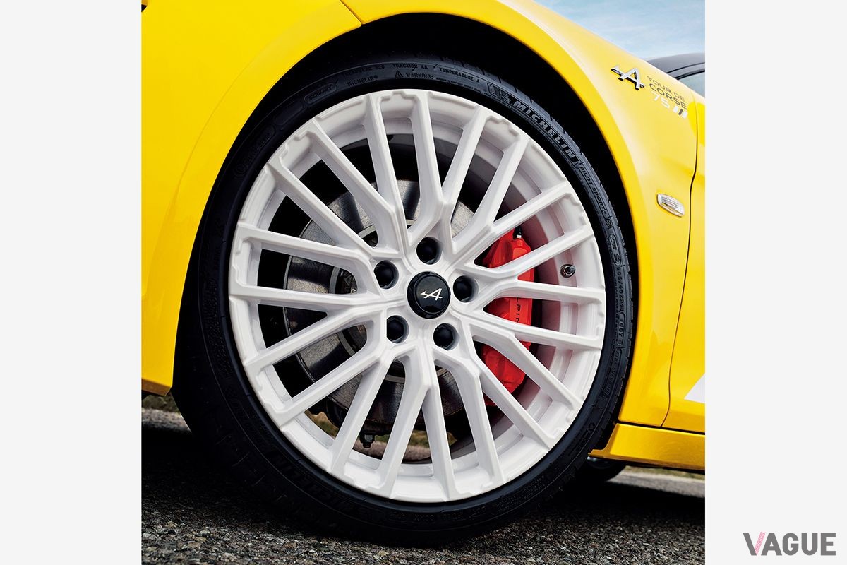 限定車アルピーヌ「A110ツール・ド・コルス75」のホイール