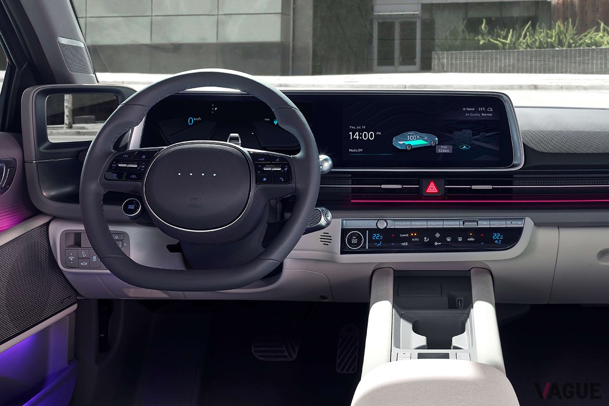 ヒョンデ新型「アイオニック6」のインテリア