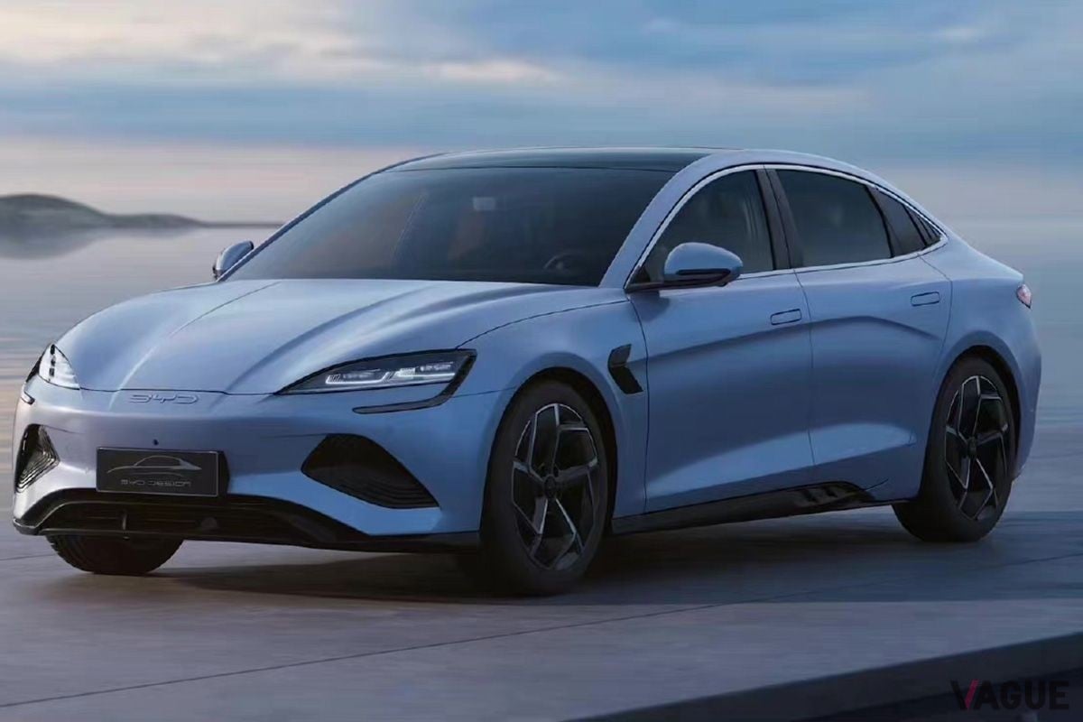 2023年下半期に登場予定のBYDのEVセダン「SEAL（シール）」