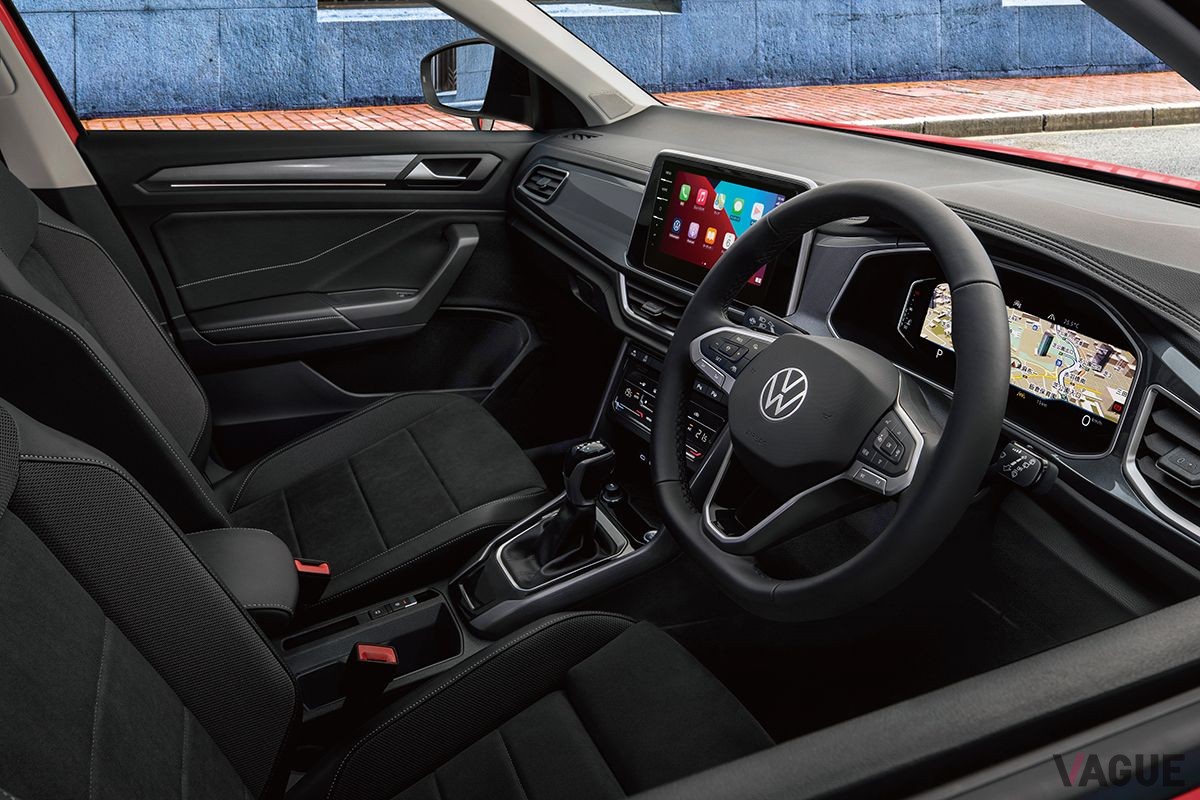 VW改良新型「Tロック」のインテリア