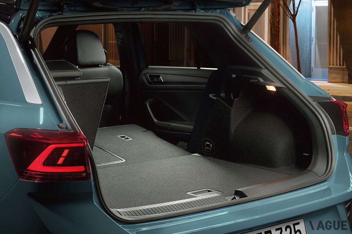 VW改良新型「Tロック」の荷室