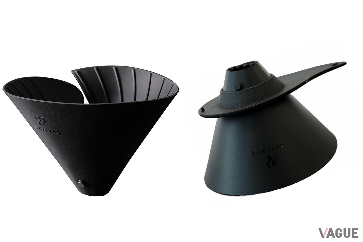 突起をプラスして安定性を向上させた「V60 フラットドリッパー 02 PLUS」（1870円／消費税込）