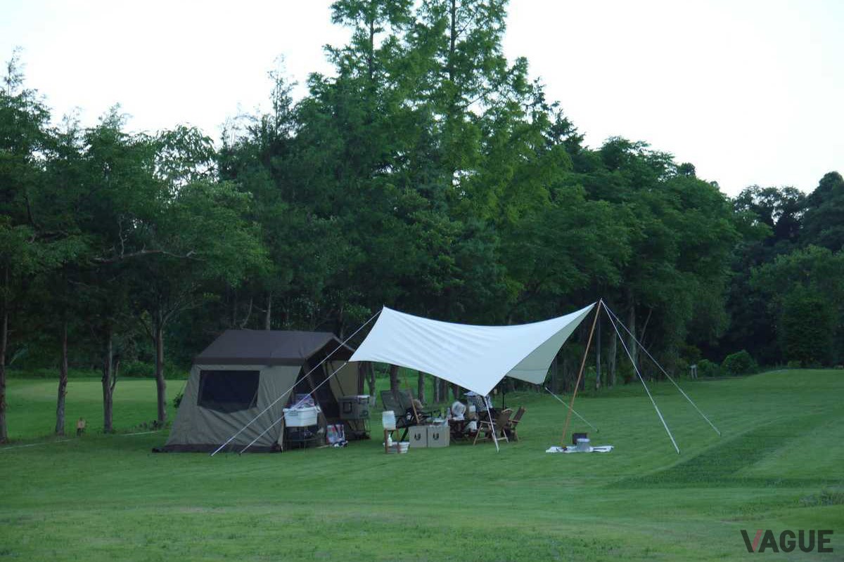 千葉県柏市にオープンした、キャンプ用テントなどを展開する老舗アウトドアブランド・ogawa直営のキャンプ場「ogawa GRAND lodge FIELD」