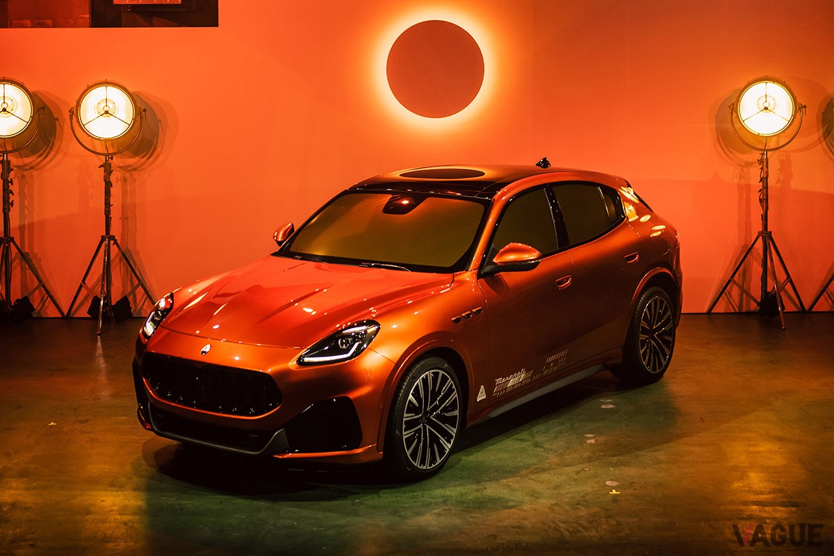 まもなく上陸するマセラティの新型SUV「グレカーレ」のカスタマイズコンセプトモデル「グレカーレ・ミッションフロムマース」　写真：HIROMITSU YASUI（Weekend.）