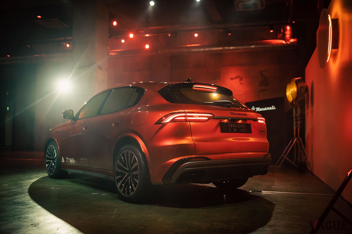 まもなく上陸するマセラティの新型SUV「グレカーレ」のカスタマイズコンセプトモデル「グレカーレ・ミッションフロムマース」　写真：HIROMITSU YASUI（Weekend.）