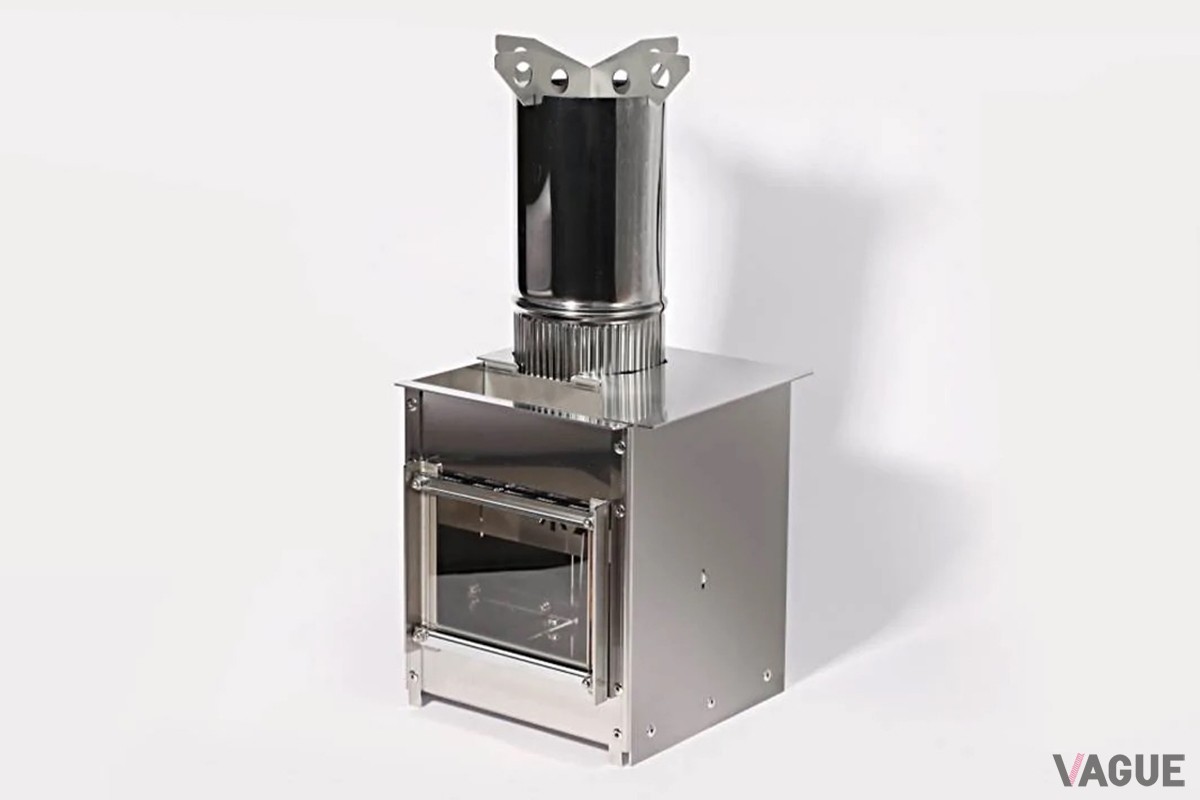 ドラフト効果の採用で燃焼効率に優れた、ソロキャンプや少人数でのキャンプに最適な純国産ロケットストーブ「Bonflame CUBE」