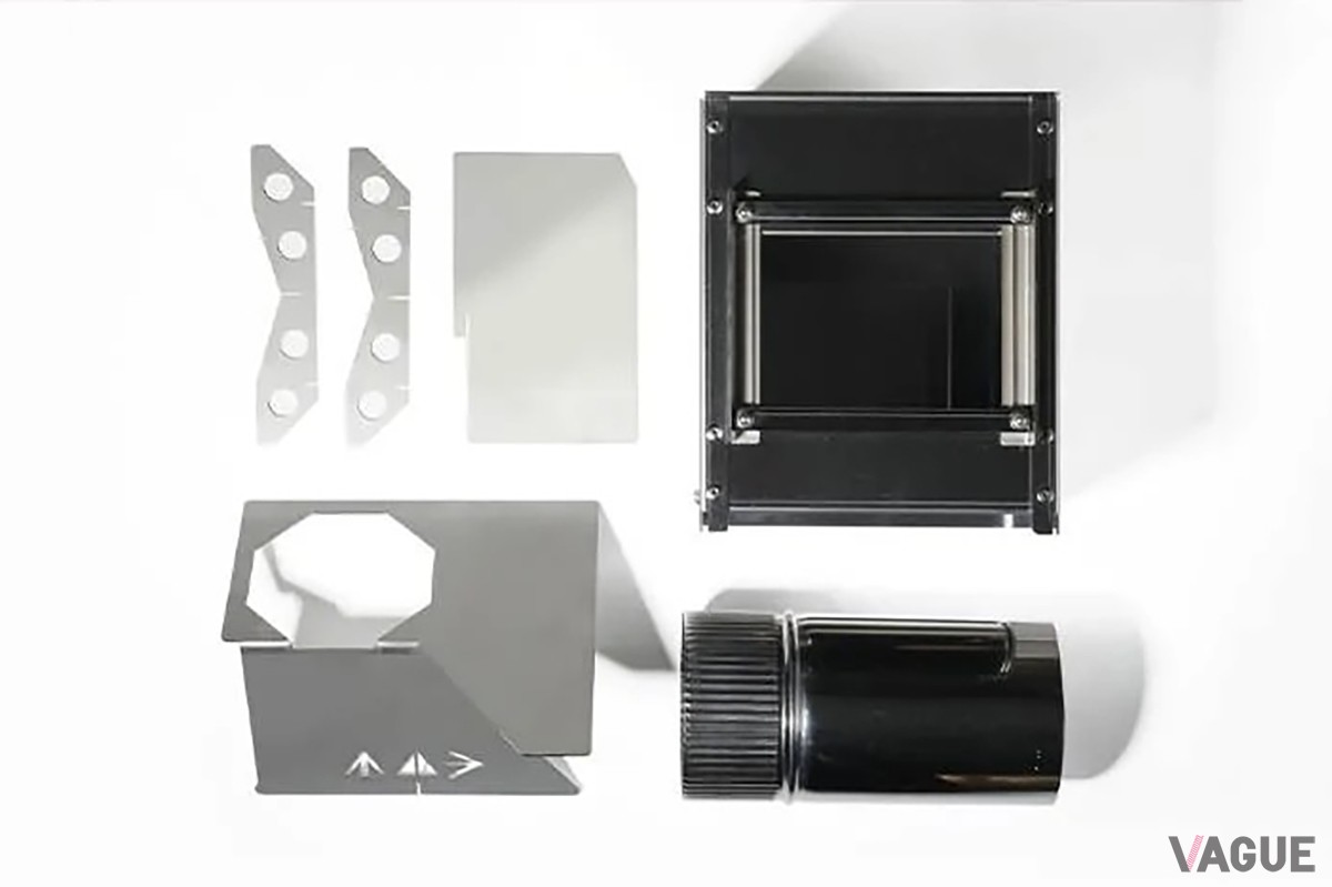 ドラフト効果の採用で燃焼効率に優れた、ソロキャンプや少人数でのキャンプに最適な純国産ロケットストーブ「Bonflame CUBE」