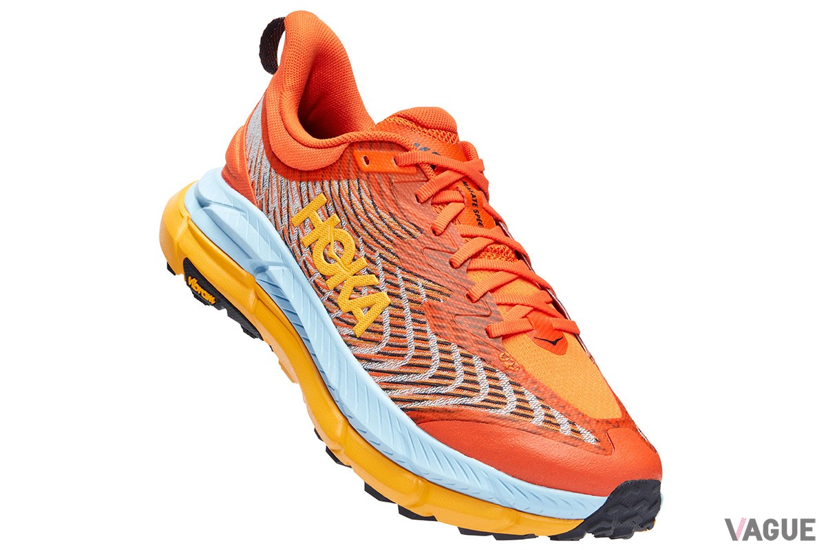 HOKAの技術を余すところなく注入し、長距離のトレイルでも高いパフォーマンスを維持できるよう設計された「MAFATE SPEED 4」