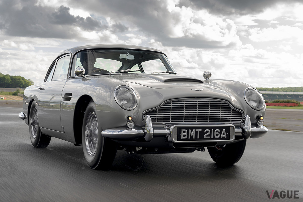 映画『007シリーズ』に登場する「DB5」も「モントレー・カーウィーク」に展示される