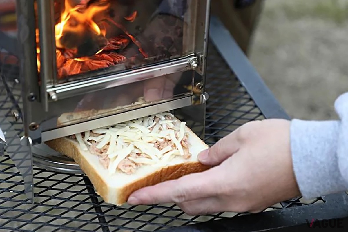 ドラフト効果の採用で燃焼効率に優れた、ソロキャンプや少人数でのキャンプに最適な純国産ロケットストーブ「Bonflame CUBE」